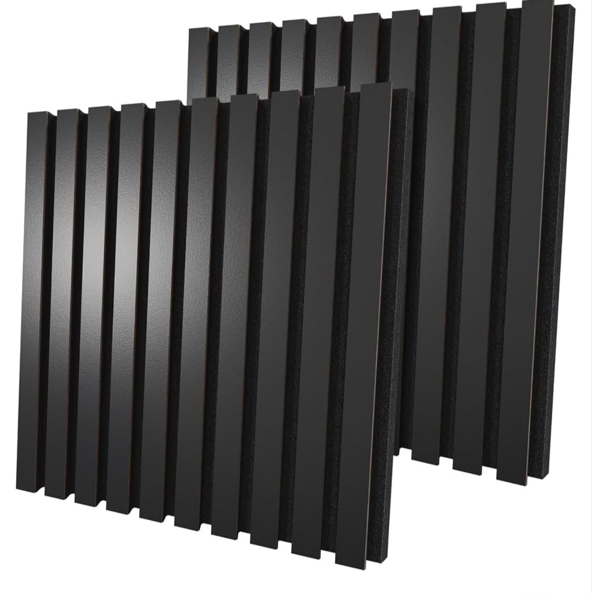 3D Matte Black Wall Panel Sheet per piece