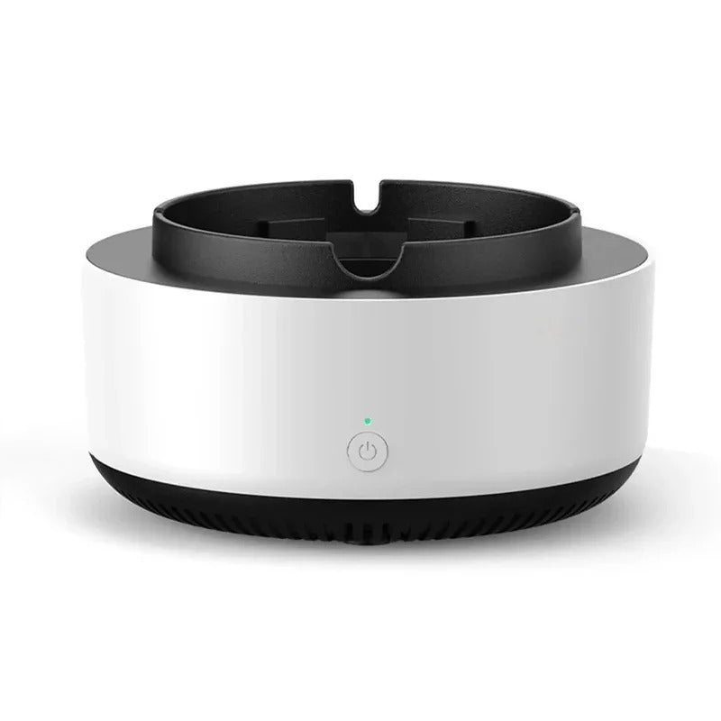 Portable smoke-free ashtray, air purifier