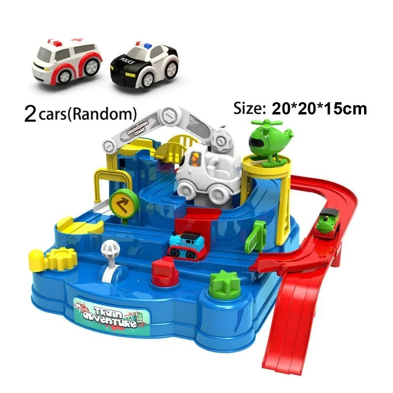 Racing Rail Car Model