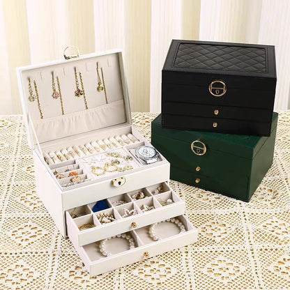3 tier luxury jewellery box
