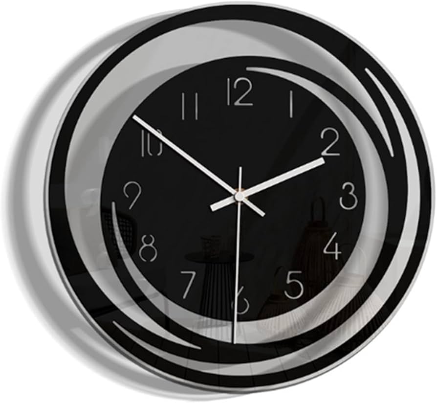 moon beautifull Wooden Wall Clock for Home, Living Room, Kitchen, Office (Battery Operated) gift wall clock decoration