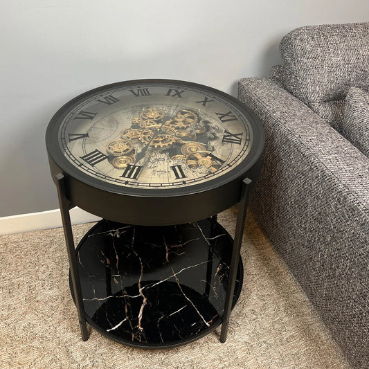 Clock Side Table