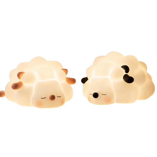 Luxury Sheep LED Night Lamp – Soft Glow Cute Bedside Light for Kids & Home Décor