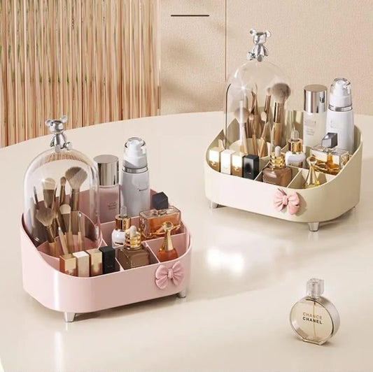 2 in 1 Brush Holder+Cosmetic Organizer