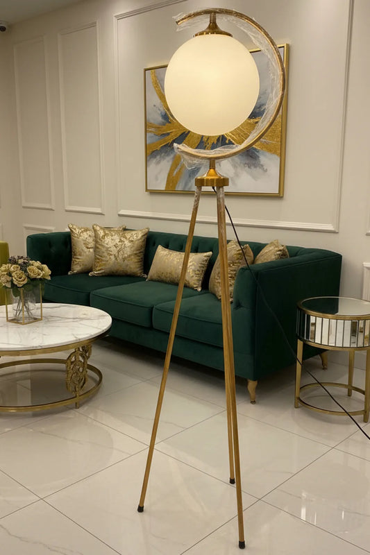 Aurora Globe Floor Lamp