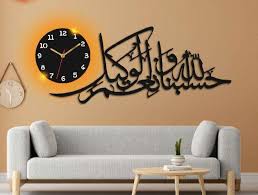 3D beautyfull LED Wall Clock with gift Wooden Fancy Room Decor wooden wall clock for home decorations