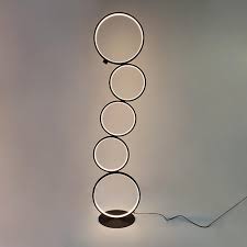Nordic Modern LED Ring Shape floor lamp