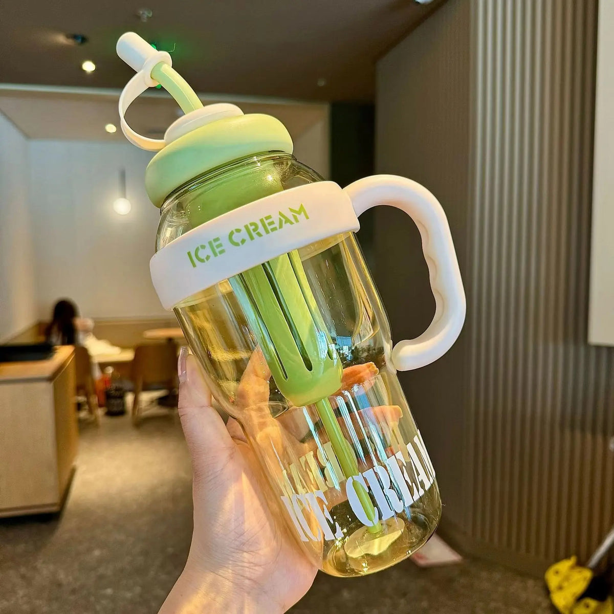 1200ML Detox Flask, Plastic Water Bottle