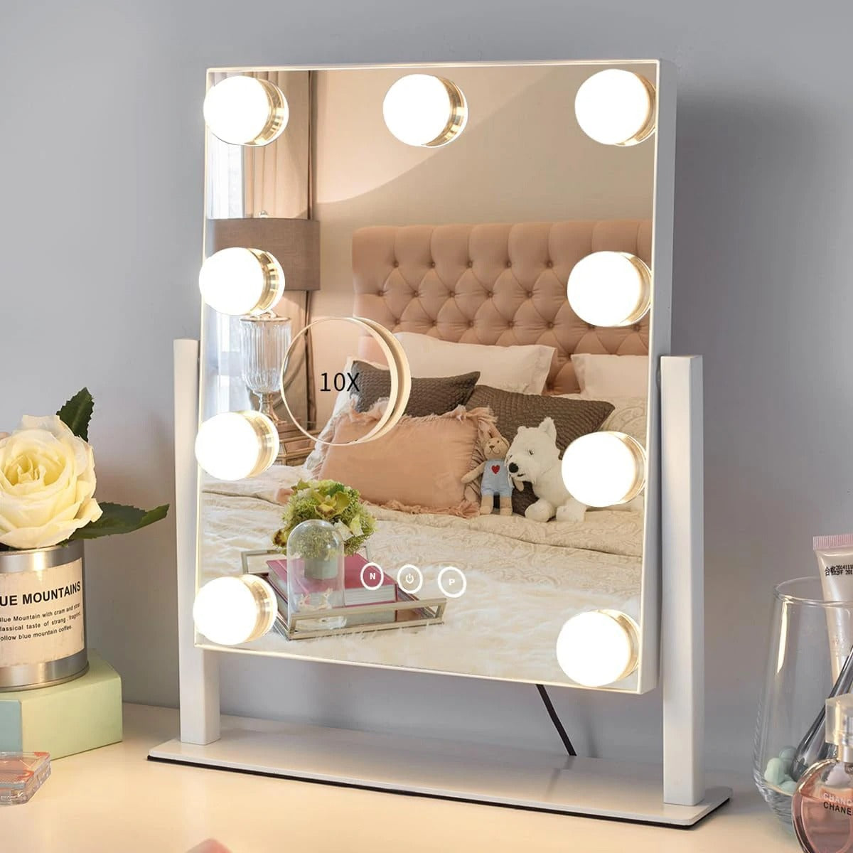 8 Bulb Vanity Light (3 Modes) USB Operated