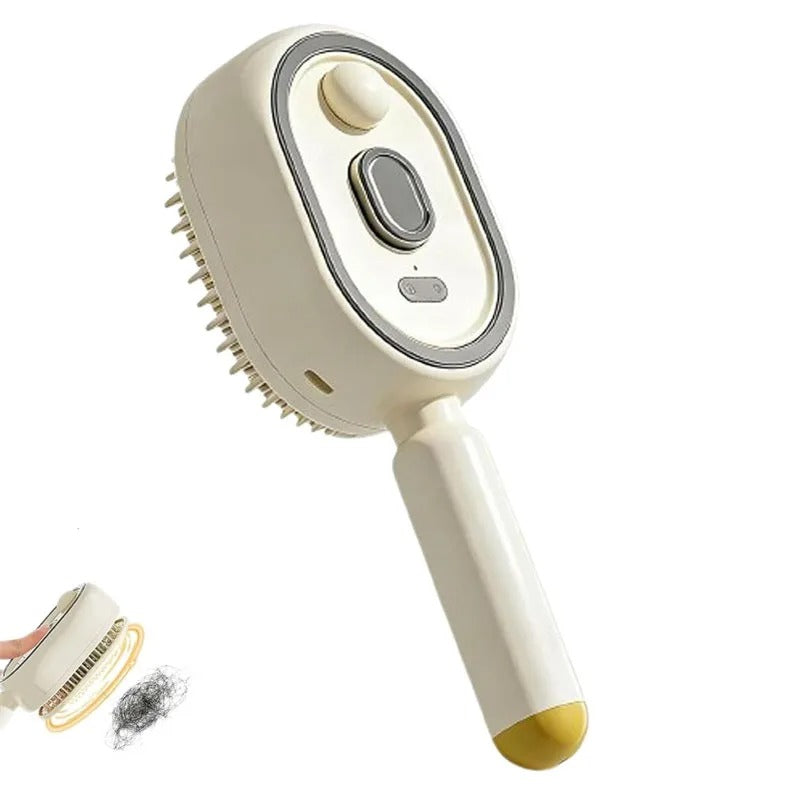 Multifunctional massage comb, electric spray air cushion scalp massager, self-cleaning essential oil hair care comb, gift for women
