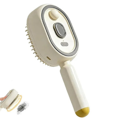 Multifunctional massage comb, electric spray air cushion scalp massager, self-cleaning essential oil hair care comb, gift for women