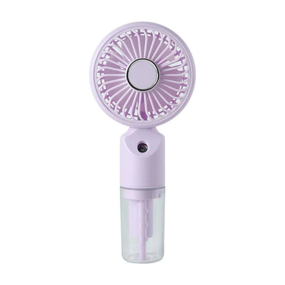 Portable handheld spray mist fan, mini USB, outdoor, student gift, compact personal cooling fan with water mist function