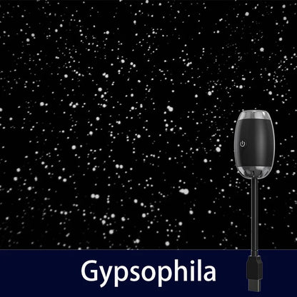Galaxy Projector USB Night Light Car Mood Lighting LED Starry Sky Lamp for Room Bedroom