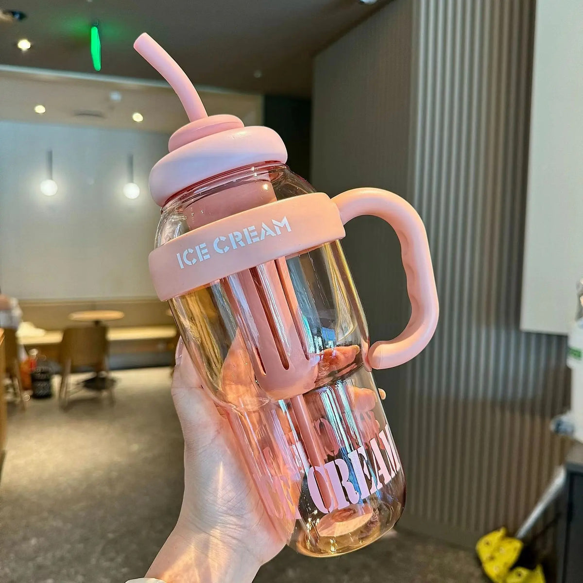 1200ML Detox Flask, Plastic Water Bottle