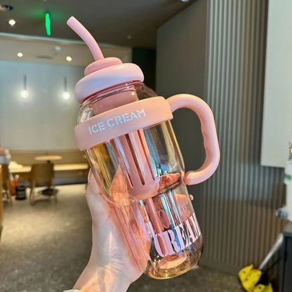 1200ML Detox Flask, Plastic Water Bottle