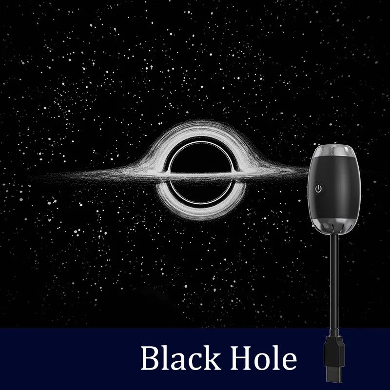 Galaxy Projector USB Night Light Car Mood Lighting LED Starry Sky Lamp for Room Bedroom