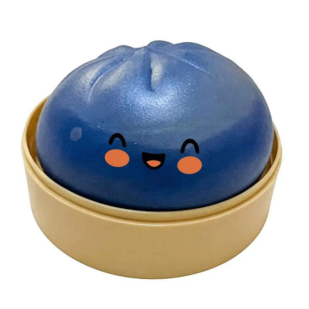 Cute Crystal Steam Bun Stress Ball, Slowly Rising, Squishy