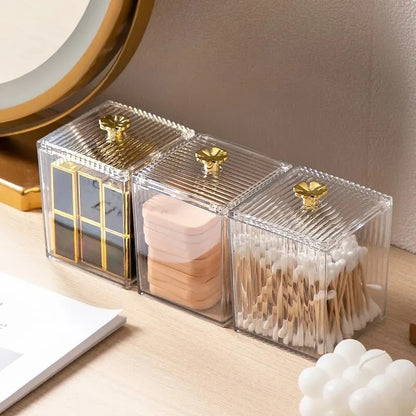 Acrylic Cotton Bud Holder