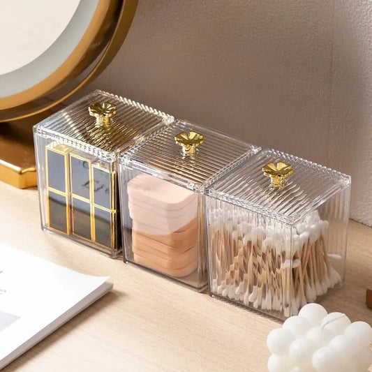 Acrylic Cotton Bud Holder