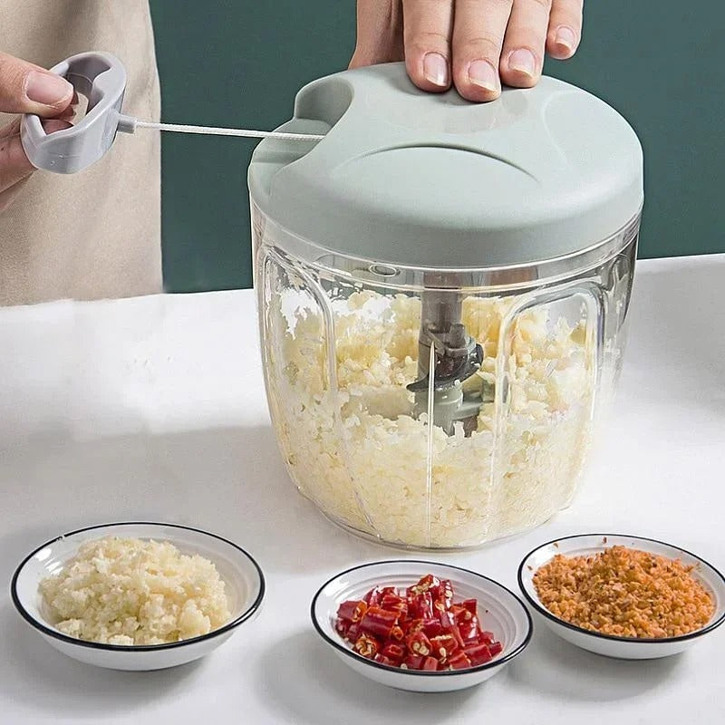 New Crusher Vegetable Onion Slicer Kitchen Cooking Accessories Manual Meat Grinder Garlic Chopper Grinding Garlic Press