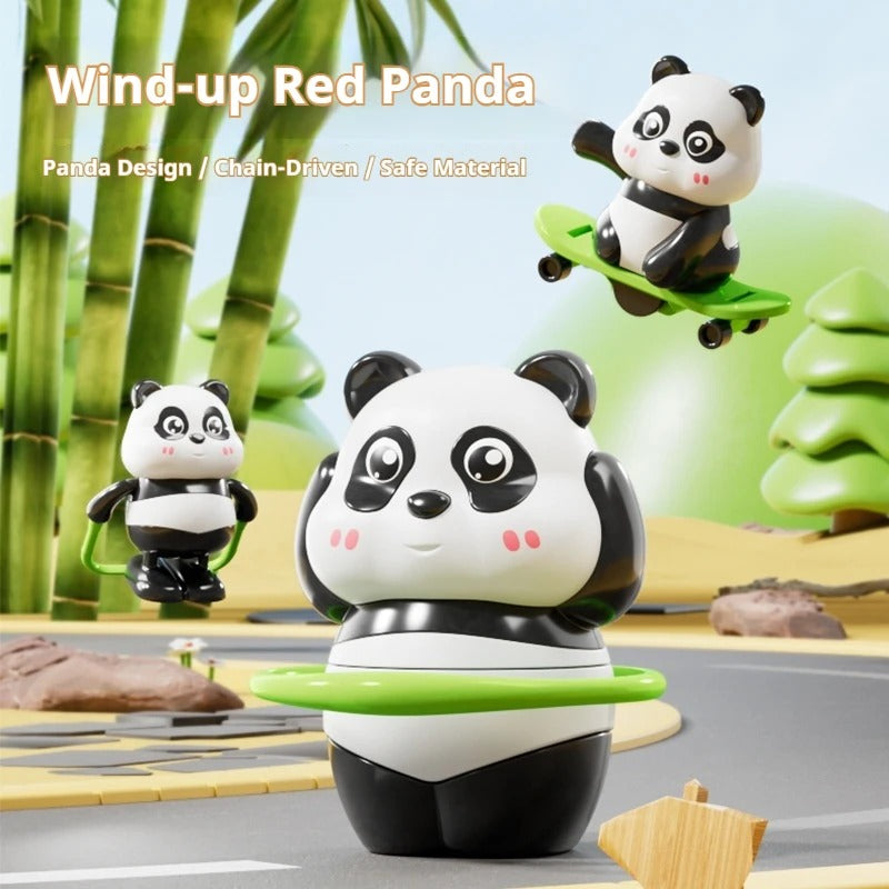 Cute Panda Action Toy set of 3