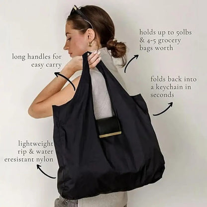 New mini keychain foldable totebag