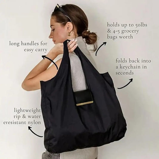 New mini keychain foldable totebag