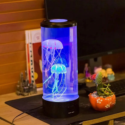 Jellyfish lamp LED night light