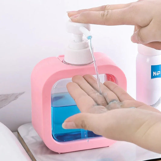large capacity soap dispenser bottle, transparent visible plastic squeeze bottle, suitable for travel, kitchen, bathroom