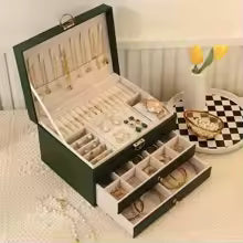 3 tier luxury jewellery box