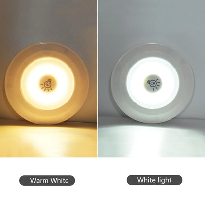 Tap LED Light With Remote Control pack of 3