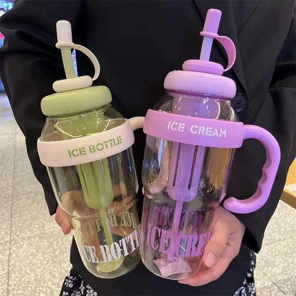 1200ML Detox Flask, Plastic Water Bottle