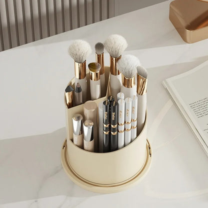 360 Rotating Makeup Brush Storage Box