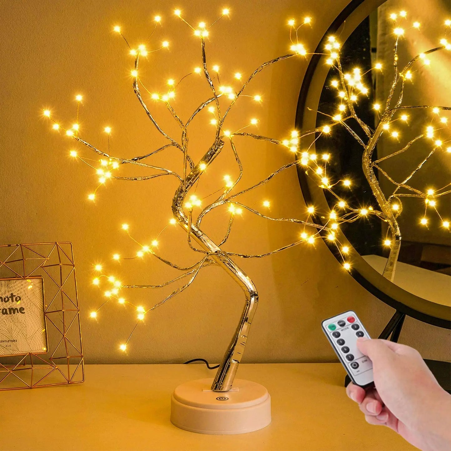 fairy sparkling tree led lamp