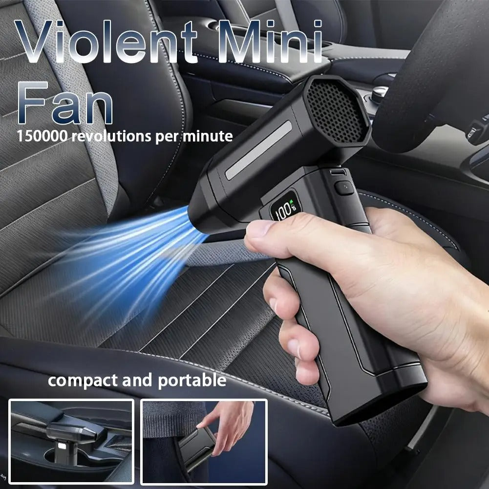 High speed mini turbo blower