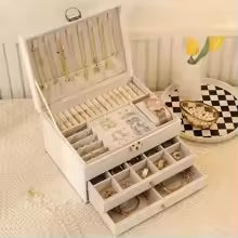 3 tier luxury jewellery box