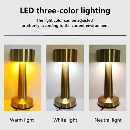 RECHARGEABLE LED DESKTOP LAMP