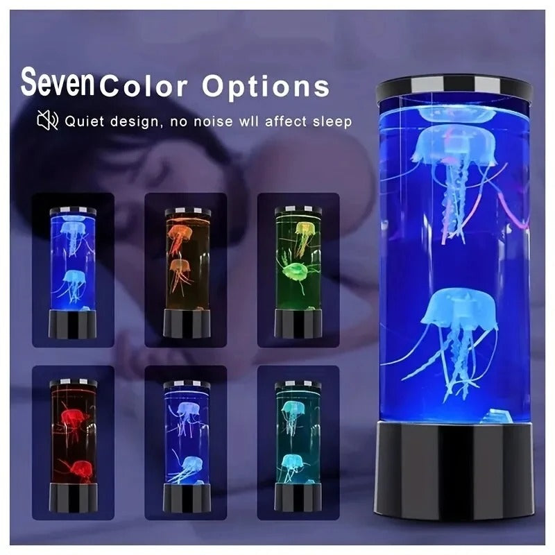 Jellyfish lamp LED night light