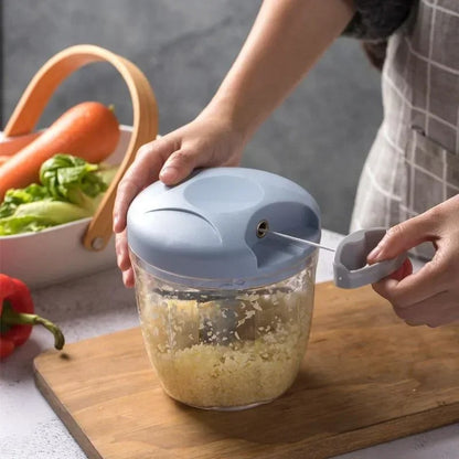 New Crusher Vegetable Onion Slicer Kitchen Cooking Accessories Manual Meat Grinder Garlic Chopper Grinding Garlic Press
