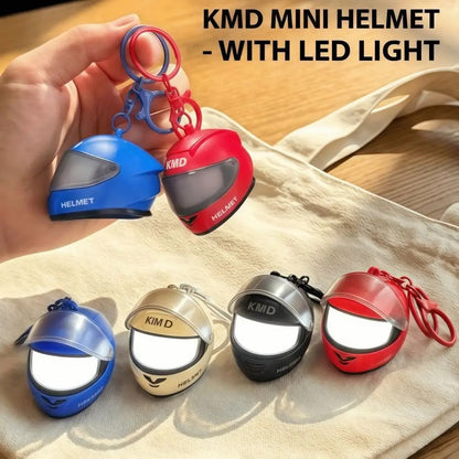 Helmet light keychain