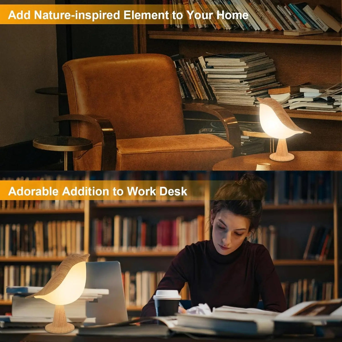 Rechargeable Little Bird Night Lamp