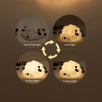 Luxury Sheep LED Night Lamp – Soft Glow Cute Bedside Light for Kids & Home Décor