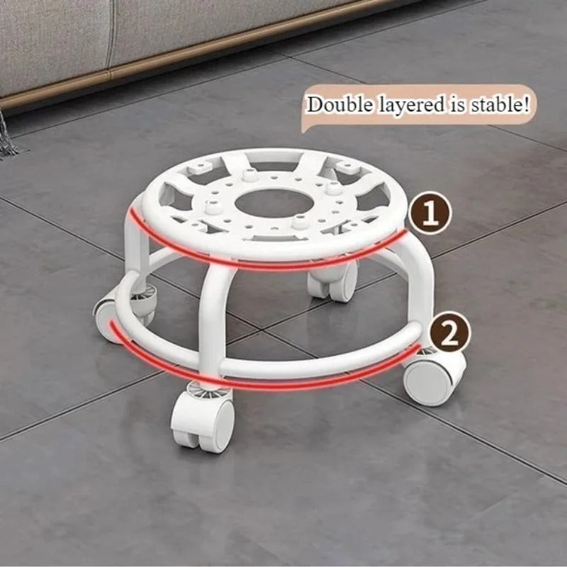 Acrylic moving stool for kids