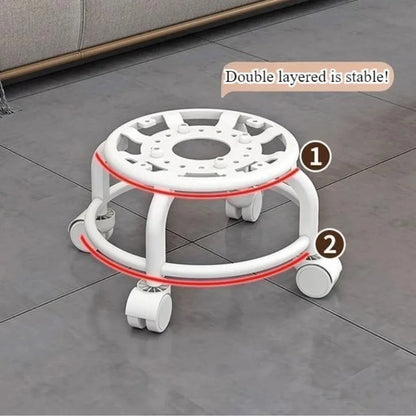 Acrylic moving stool for kids