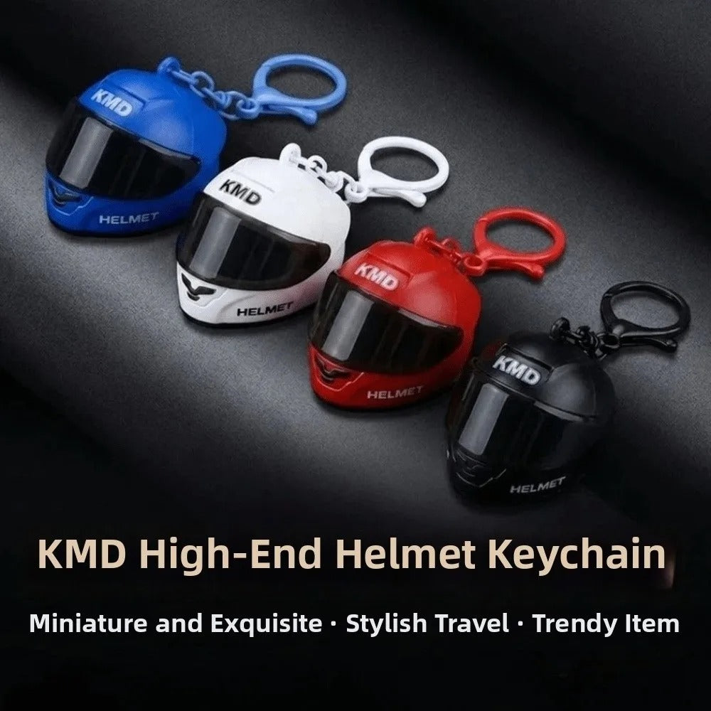 Helmet light keychain