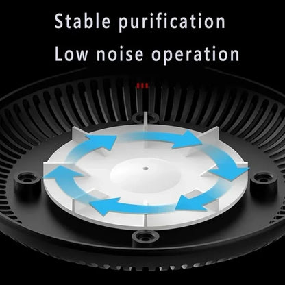 Portable smoke-free ashtray, air purifier