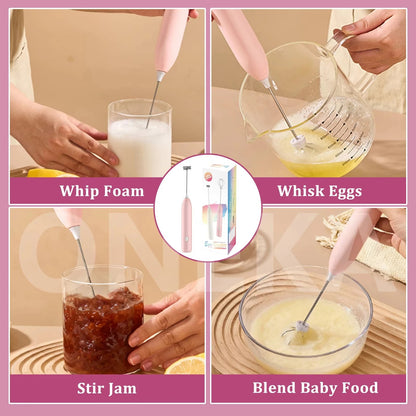 Heavy Quality Rechargeable Coffee Beater