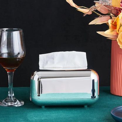 Luxury Gold Tissue Boxes Storage Napkin Holder