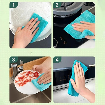 microfiber cleaning towels