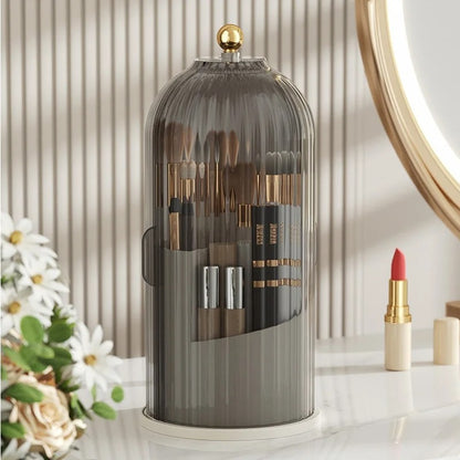 360 Rotating Makeup Brush Storage Box